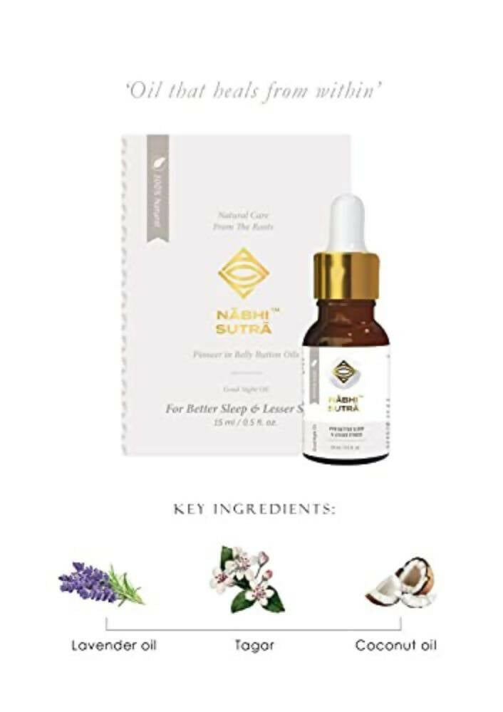 Nabhi Sutra Sleep Inducing / Stress Relief -Belly Button Oil | Grocsy