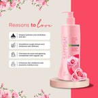 VI-JOHN Saffron Natural Fairness Body Lotion Himalayan Rose with Lactic Acid Deep Nourishment for Soft & Radiant Skin For All Skin Types | Grocsy