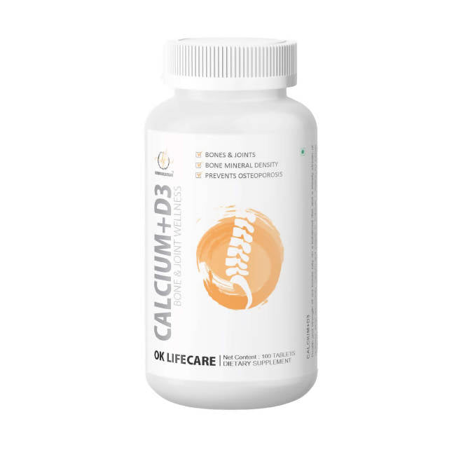 Ok Life Care Calcium+D3 Capsules | Grocsy