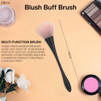 Gleva Ultimate Blend Makeup Brush Black Pink | Grocsy
