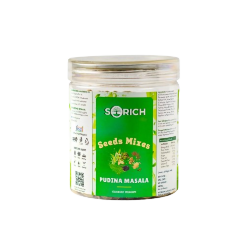 Sorich Organics Pudina Treat Seeds Mix | Grocsy