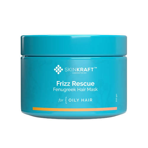 SkinKraft Frizz Rescue Fenugreek Hair Mask | Grocsy