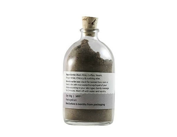 Native Circle Coffee Face Scrub Powder | Grocsy