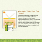 Indus Valley SPF 25 Soothing & Firming Light Day Cream - Aloe Vera & Rose Water | Grocsy