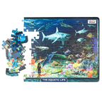 Nesta Toys Aquatic Life Jigsaw Puzzle for Kids, Jumbo Floor Puzzle, Educational Toy (6+ Years) | Grocsy