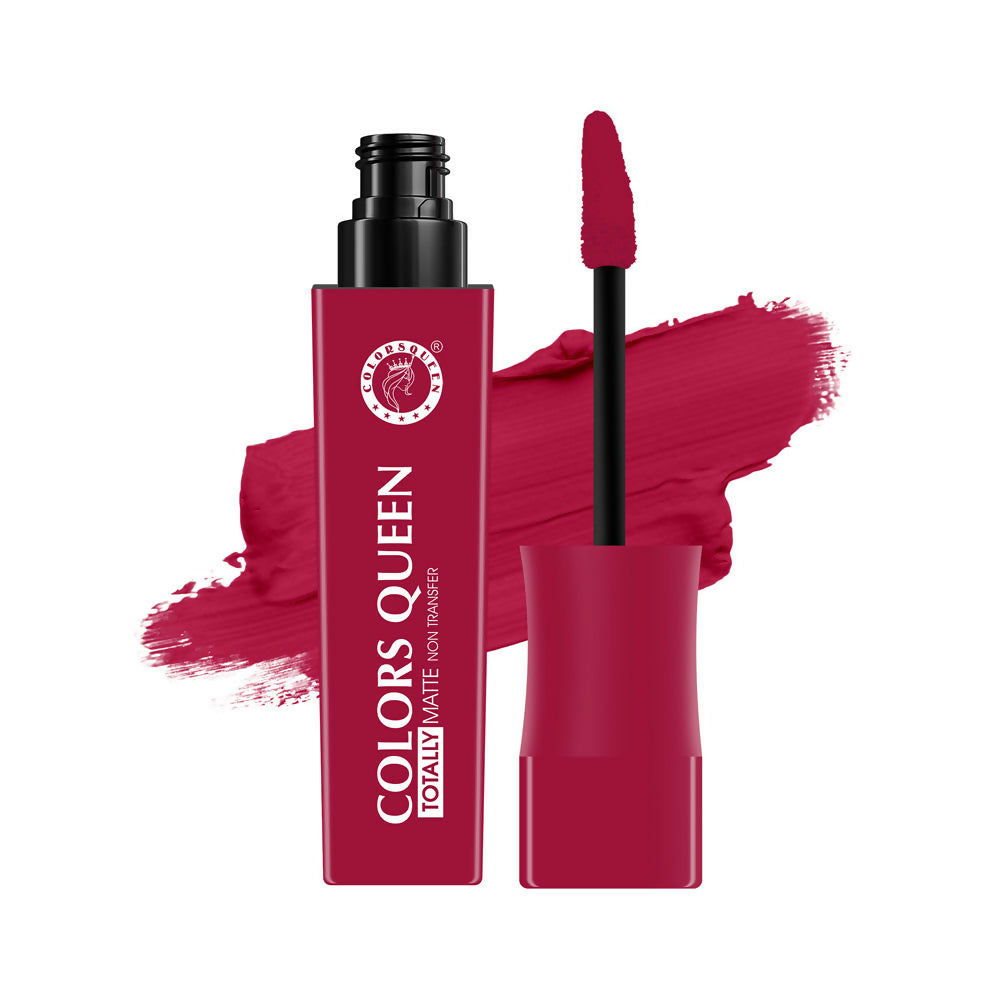 Colors Queen Totally Matte Liquid Lipstick - Paper Flower | Grocsy