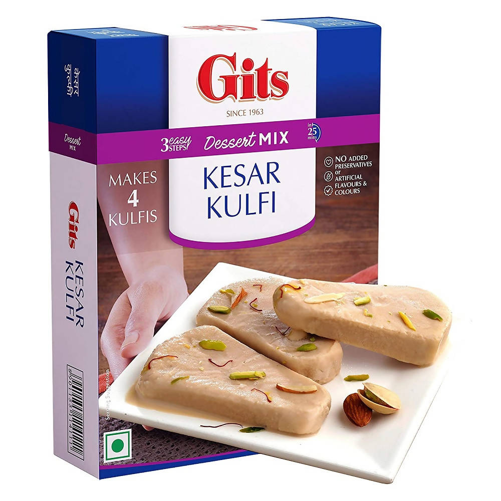 Gits Kesar Kulfi Dessert Mix | Grocsy