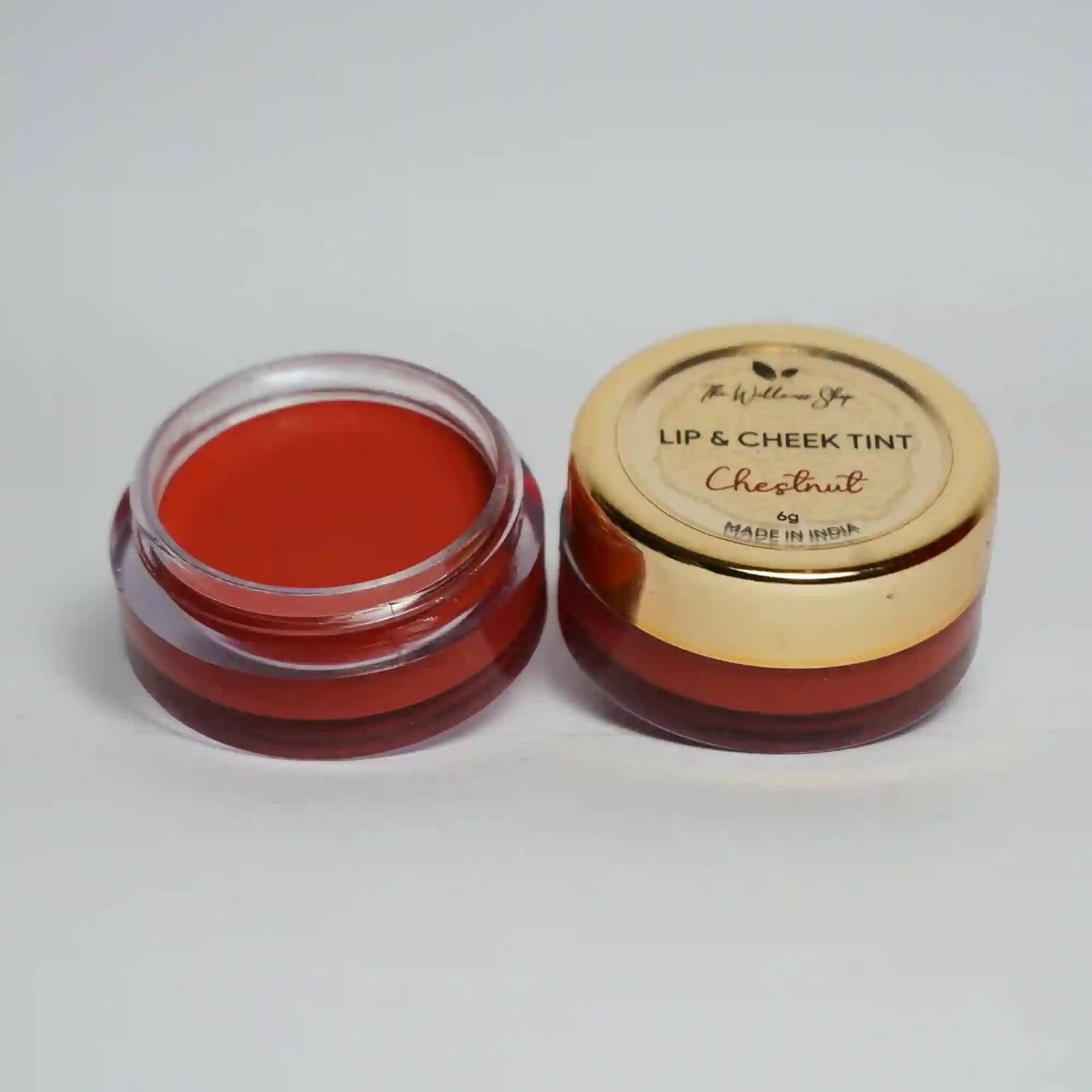The Wellness Shop Lip & Cheek Tint (Chestnut) Lip Balm | Grocsy