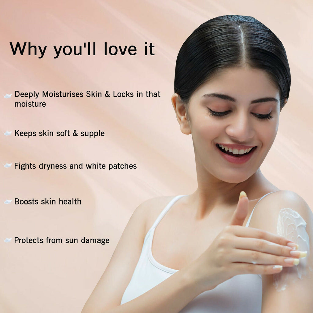 Globus Naturals Kesar Chandan Moisturizing Body Lotion For Silky Soft, Smooth, Radiant Skin, All Skin Types | Grocsy
