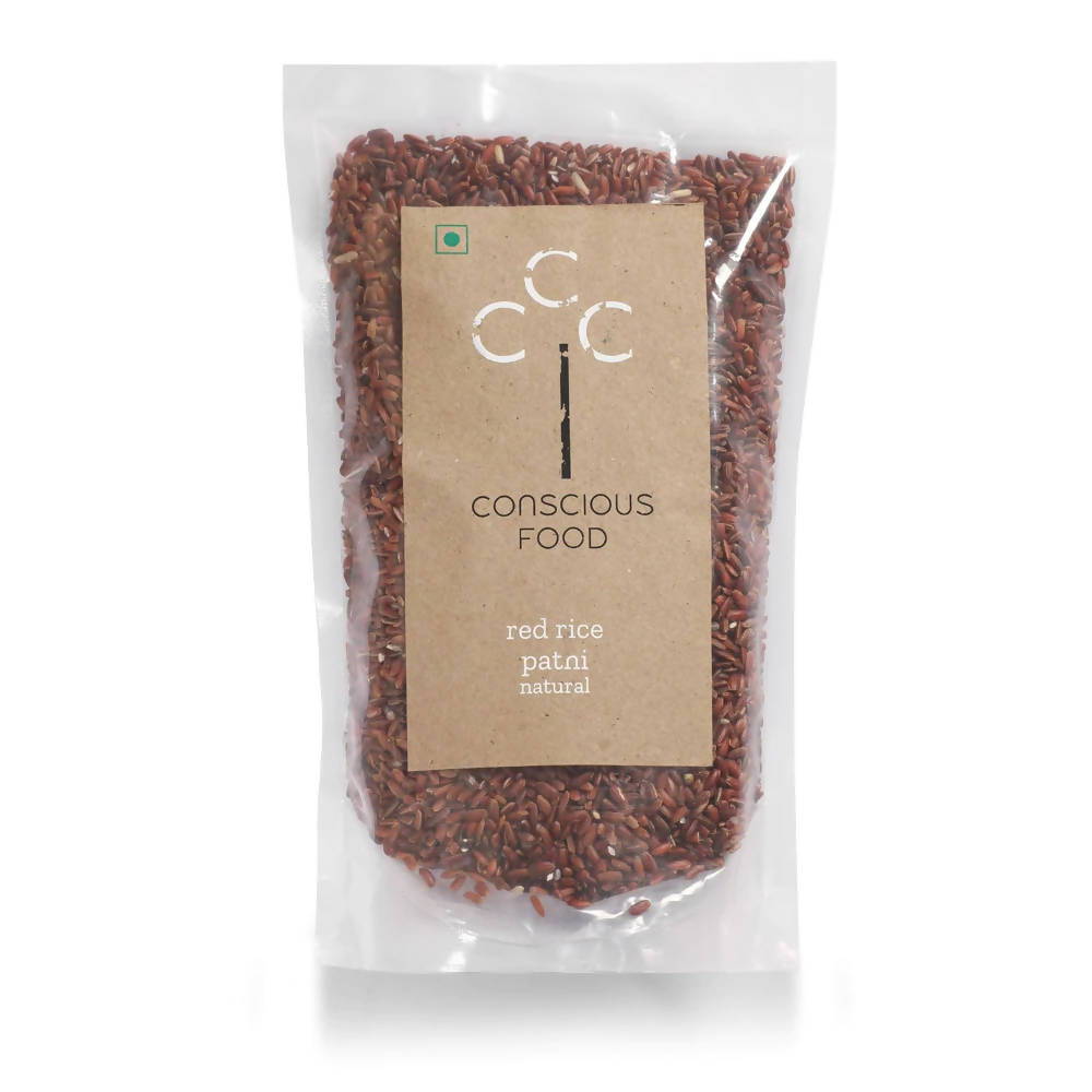 Conscious Food Natural Red Rice (Patni) | Grocsy