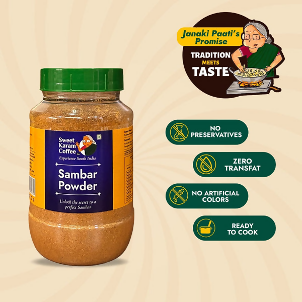 Sweet Karam Coffee Sambar Powder | Grocsy