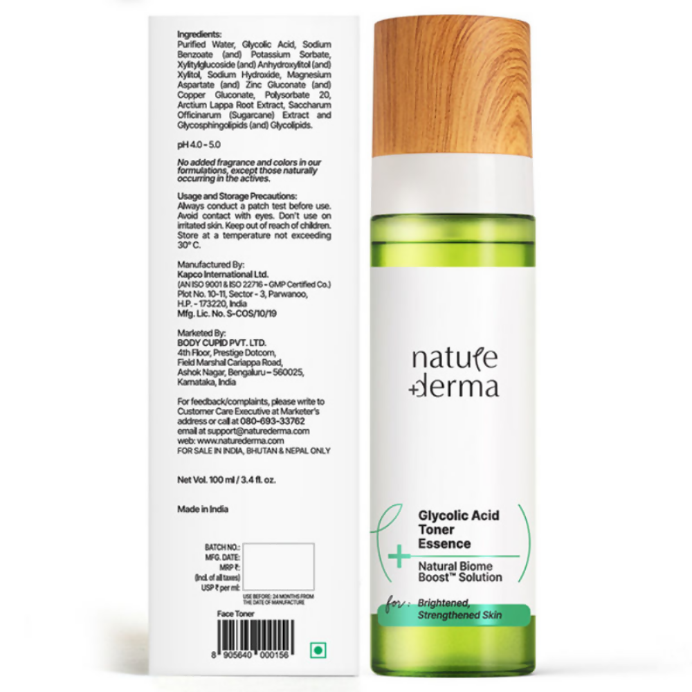 Nature Derma Glycolic Acid Toner Essence | Grocsy