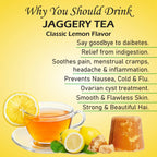 Naivedyam Classic Lemon Flavour Jaggery Tea | Grocsy