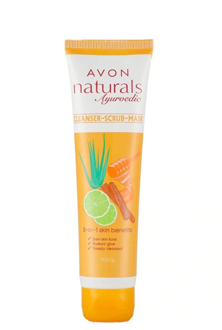 Avon Naturals Ayurvedic Cleanser-Scrub-Mask | Grocsy