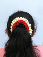Multi-Color Flower Hair Gajra | Grocsy