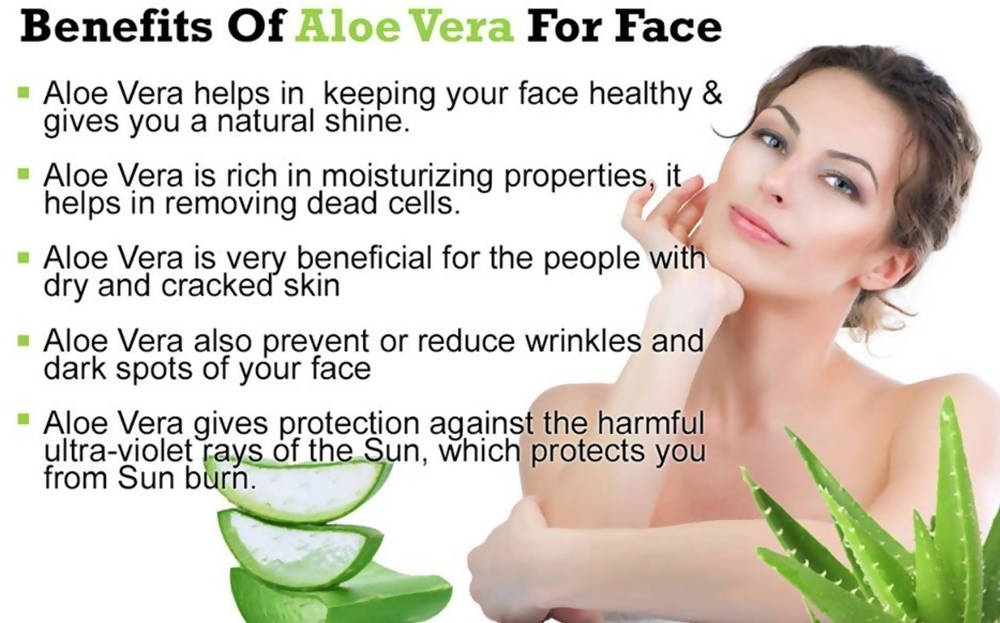 Online Quality Store Natural Aloe Vera Gel Green | Grocsy
