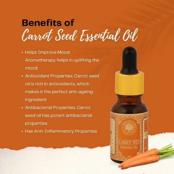 Organicos Carrot Seed Essential Oil | Grocsy