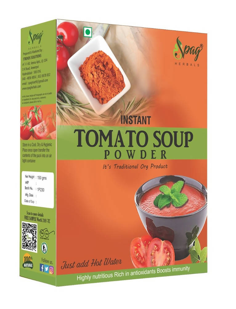 Spag Herbals Instant Tomato Soup Powder | Grocsy
