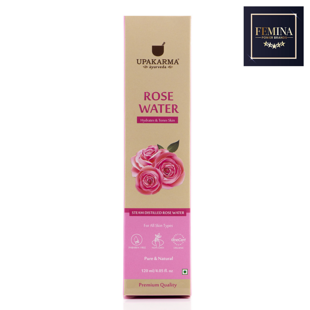 Upakarma Ayurveda Premium Pure And Natural Rose Water | Grocsy