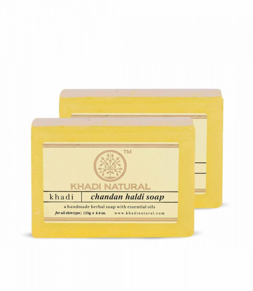 Khadi Natural Herbal Chandan Haldi Soap | Grocsy