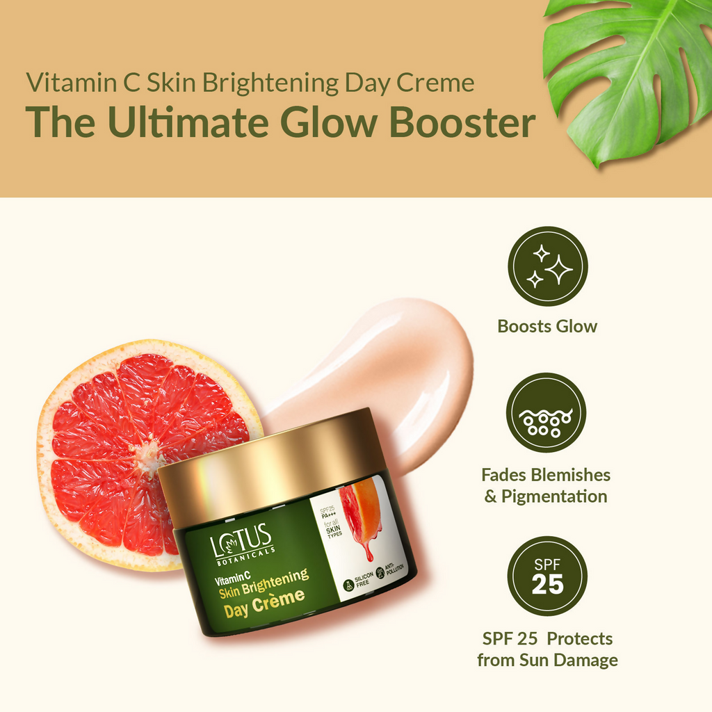 Lotus Botanicals Skin Brightening Day Cream | Grocsy