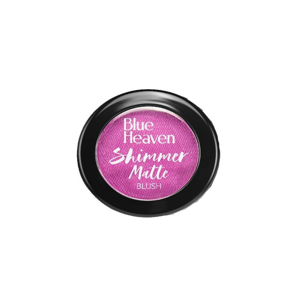 Blue Heaven Shimmer Matte Blush Shade 501 | Grocsy