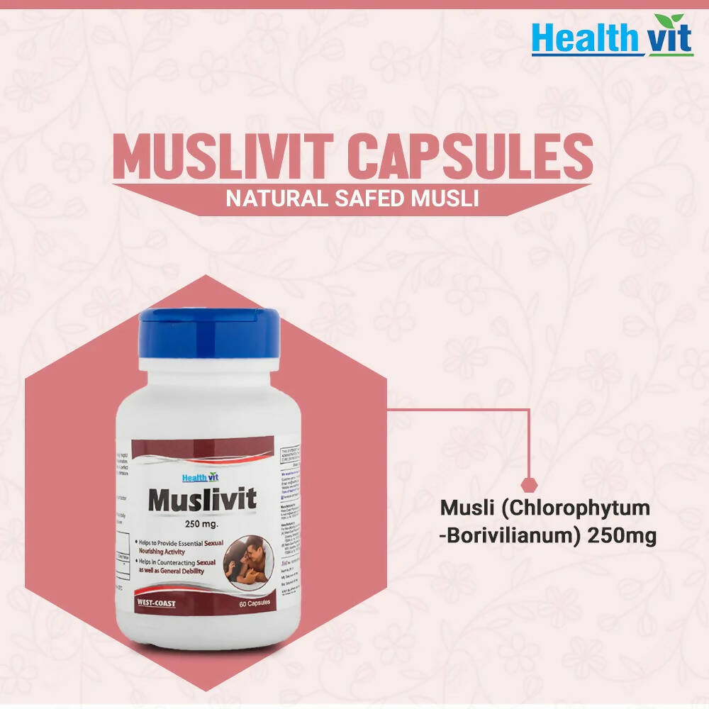 Healthvit Muslivit Capsules | Grocsy