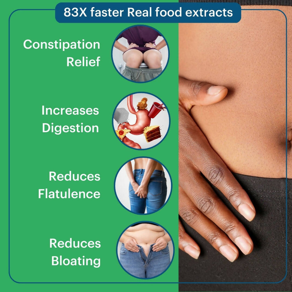 Laurik Gut Clean Tablets For Constipation Relief And Digestive Health | Grocsy
