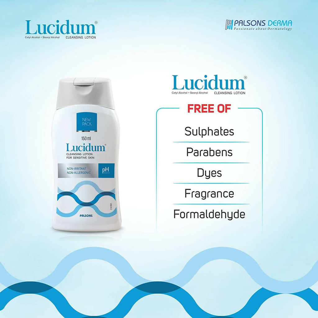 Lucidum Cleansing Lotion For Sensitive Skin | Grocsy