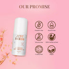 Just Herbs Under Arm Roll On For Women Floral Fiesta Long Lasting and Refreshing Women Deodorant | Grocsy