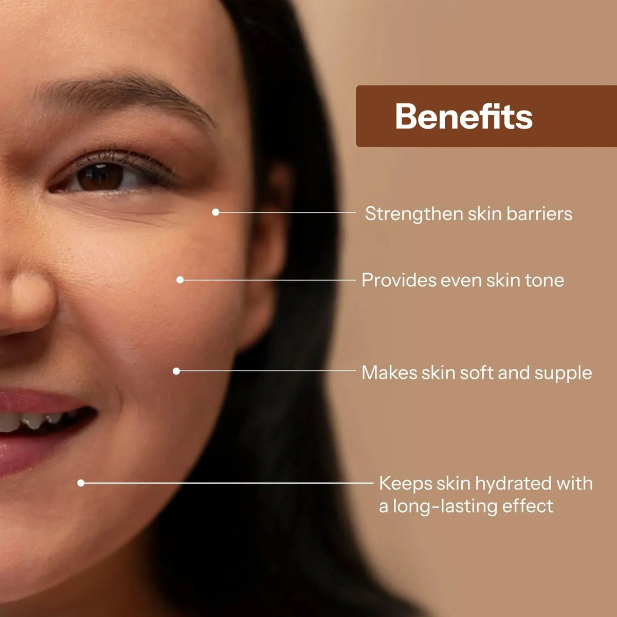 Glopetra Hydrating Niacinamide & Ceramides Moisturizer Deeply Hydrates The Skin | Grocsy
