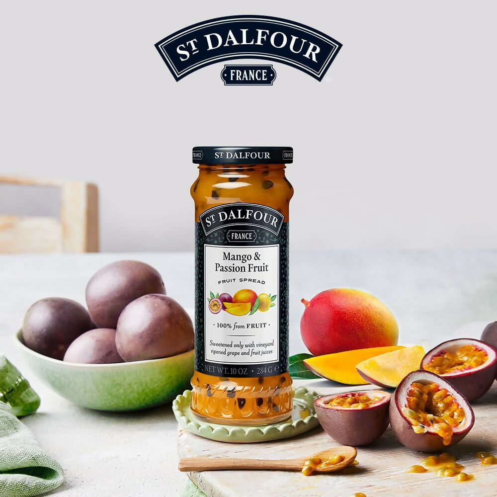 ST. DALFOUR Mango & Passion Fruit Spread | Grocsy