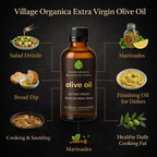 Village Organica Extra Virgin Olive Oil | Grocsy