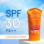 Lotus Herbals Safe Sun Sunscreen Cream SPF 30 PA+++ | Grocsy