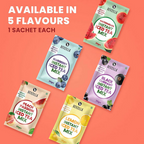 Bevzilla 5 Flavoured Iced Tea Sachets + Shaker | Grocsy