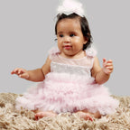 Pink Cow Fashions Pink & Sequin Gown | Grocsy
