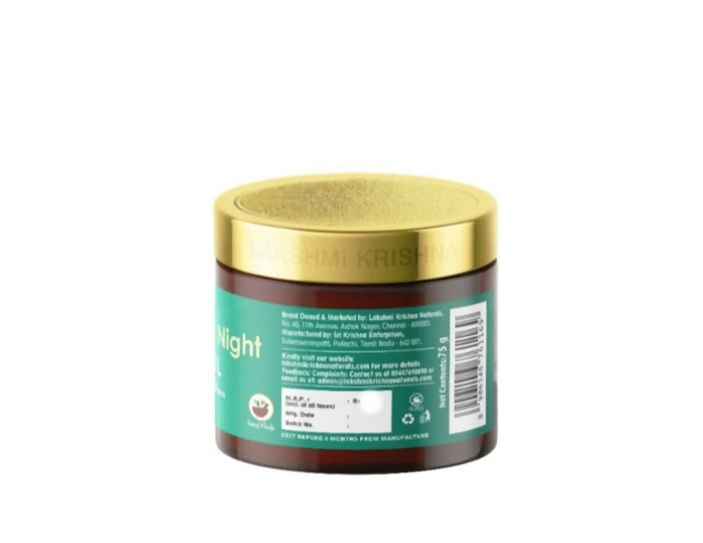 Lakshmi Krishna Naturals Saffron Night Gel | Grocsy