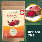 Satvi Wellness Beetroot Powder Pouches | Grocsy