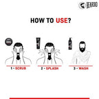 Beardo Activated Charcoal Combo | Grocsy