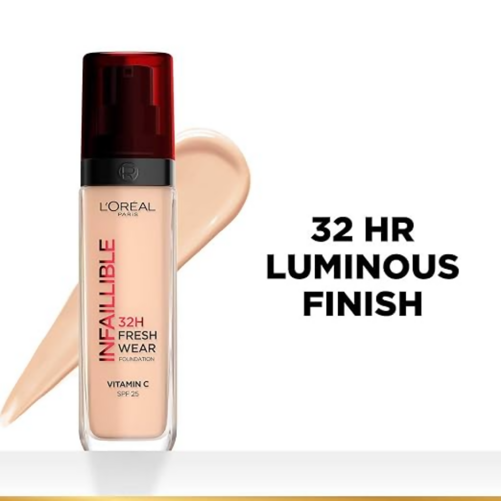 L'Oreal Paris Liquid Foundation - 145 Rose Beige | Grocsy