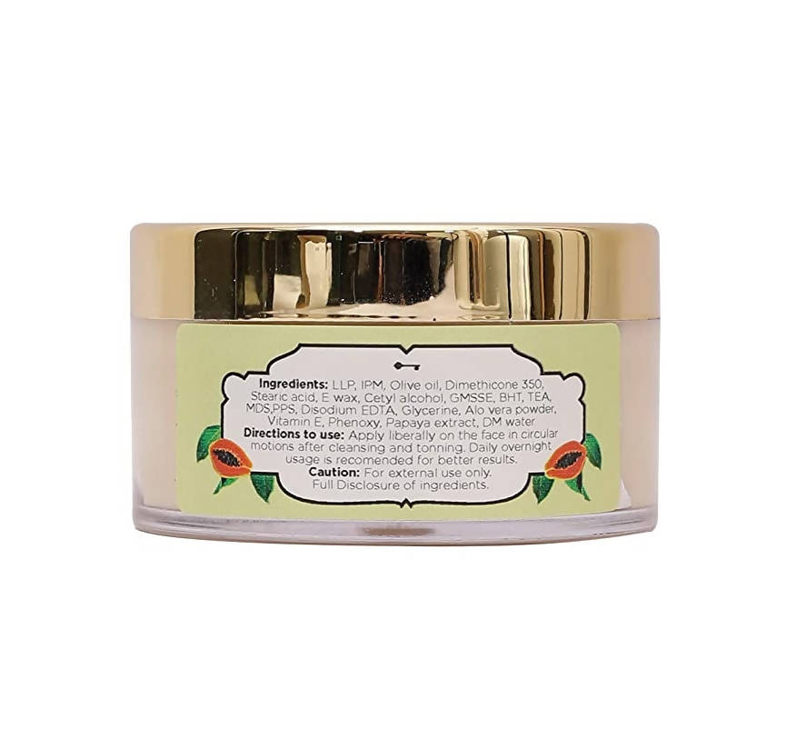 Tjori Papaya Face Cream For Dry Skin | Grocsy