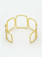 NVR Women Gold-Polished Western Cuff Bracelet | Grocsy