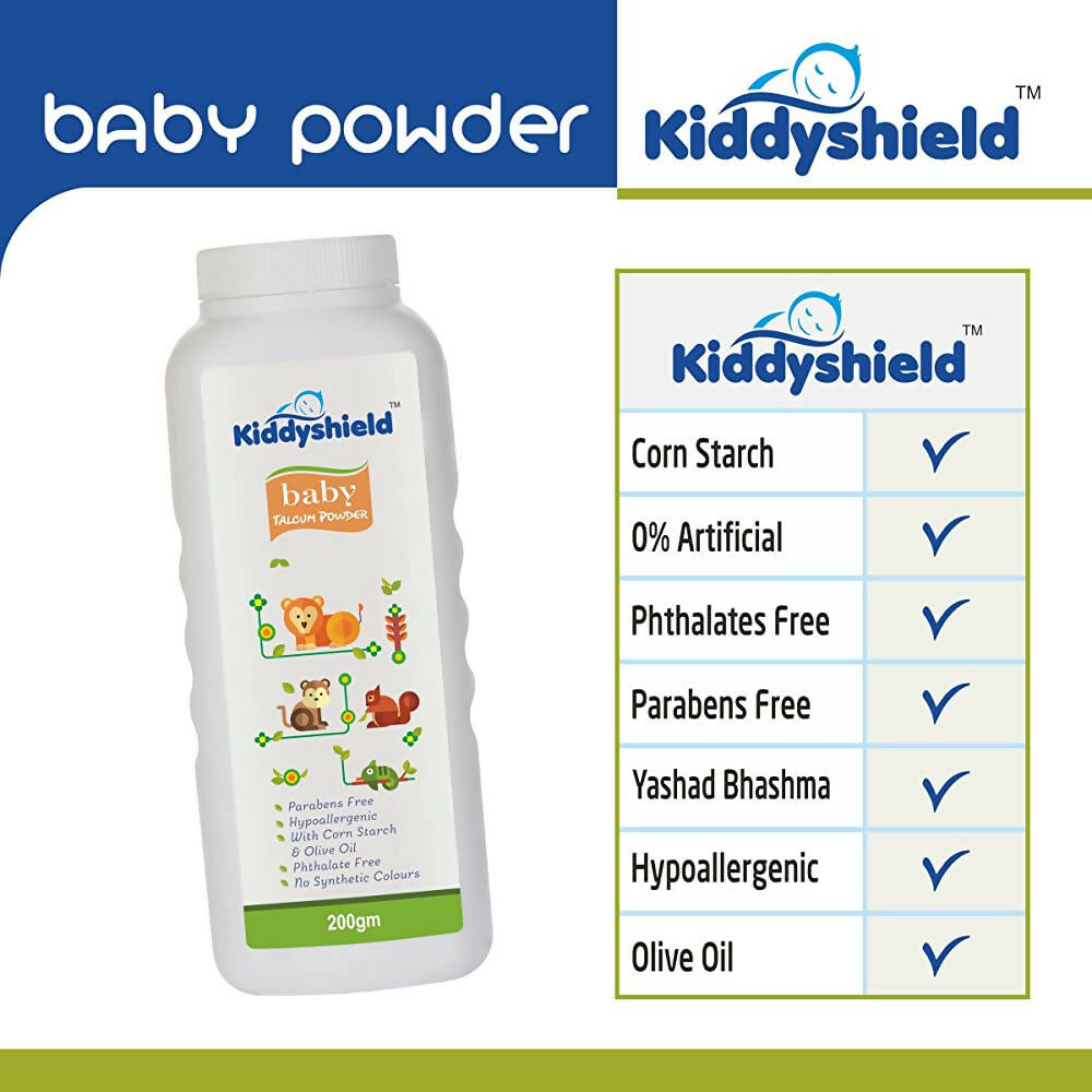 Kiddyshield Baby Talcum Powder (0-12 Years) | Grocsy