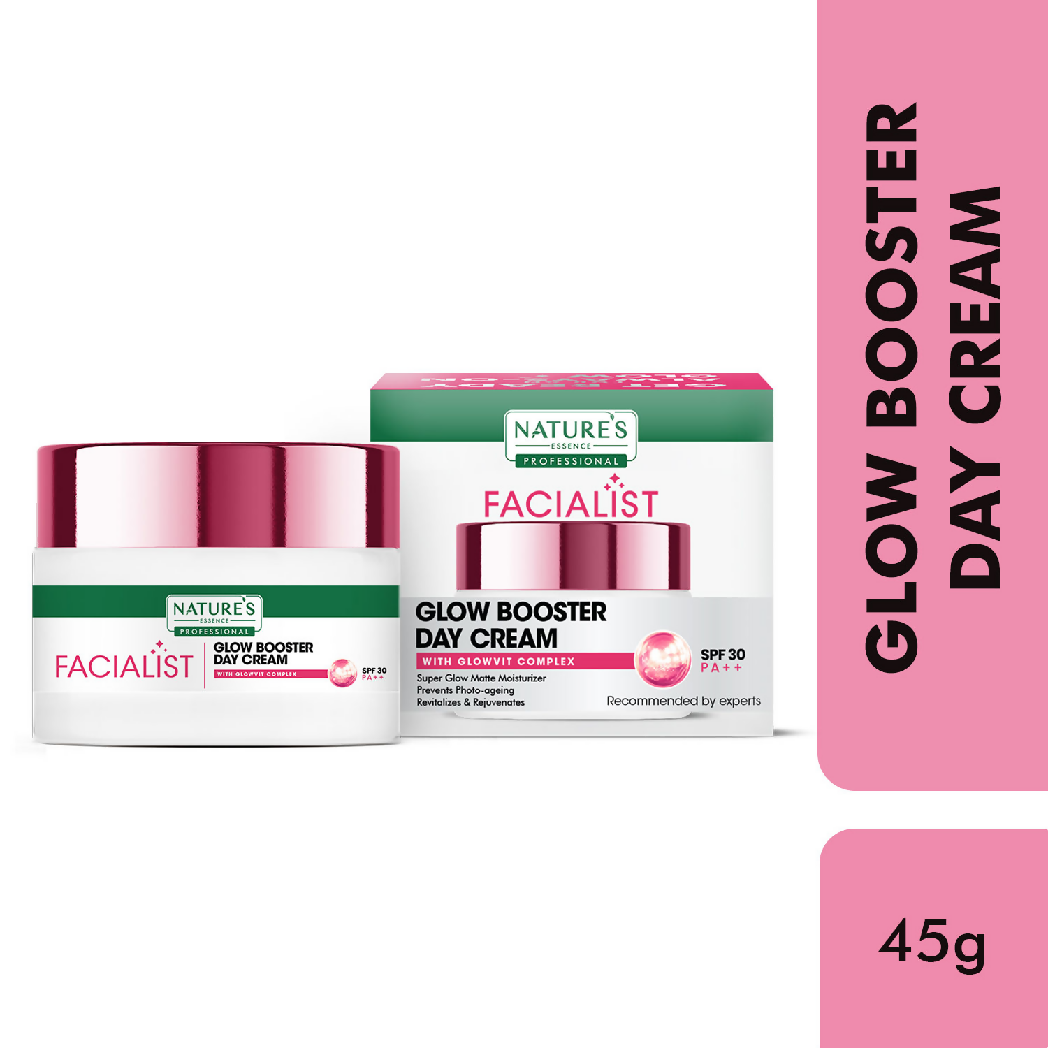 Nature's Essence Professional Facialist Glow Booster Day Cream | Grocsy