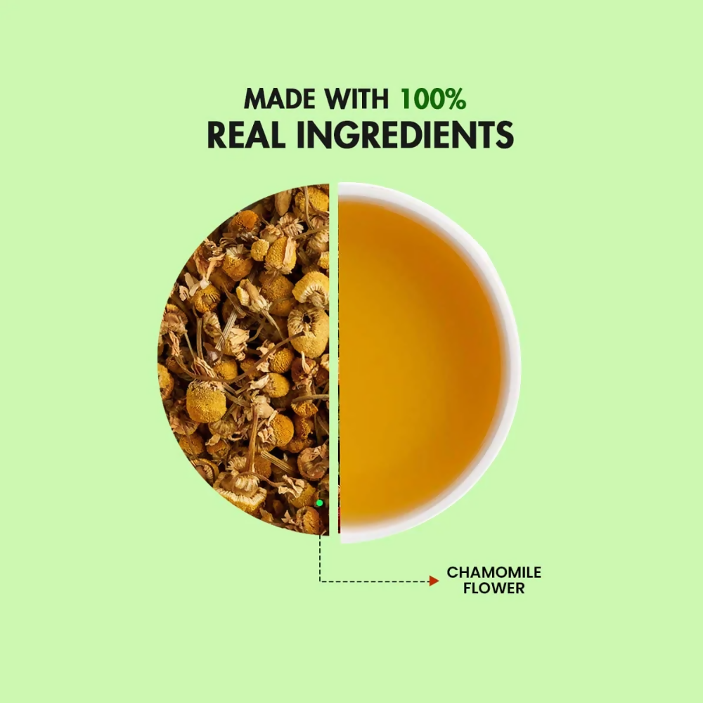 Sorich Organics Chamomile Flower Herbal Tea | Grocsy