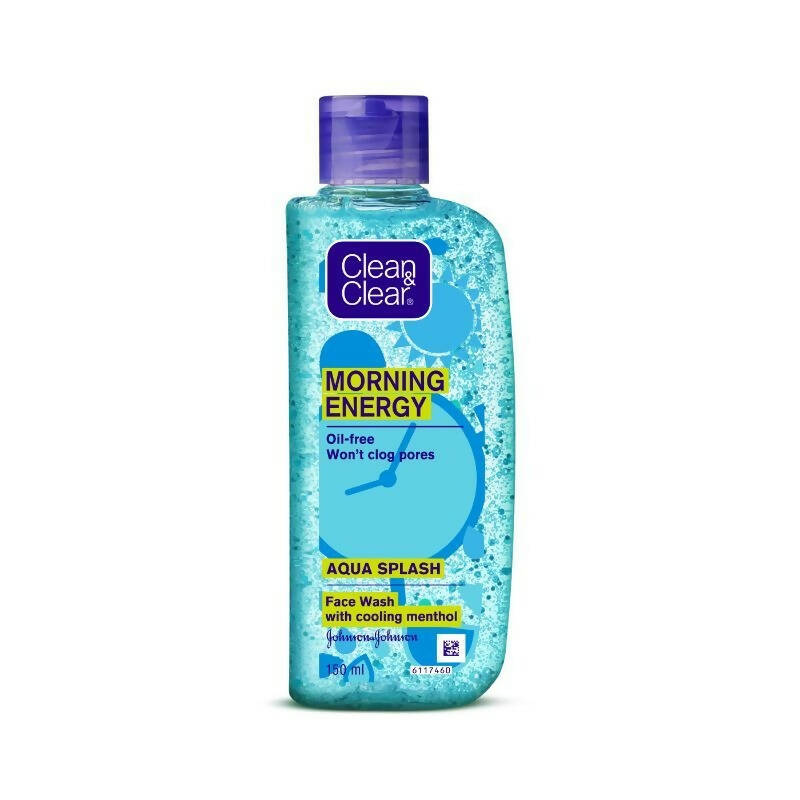 Clean & Clear Morning Energy Aqua Splash Face Wash | Grocsy