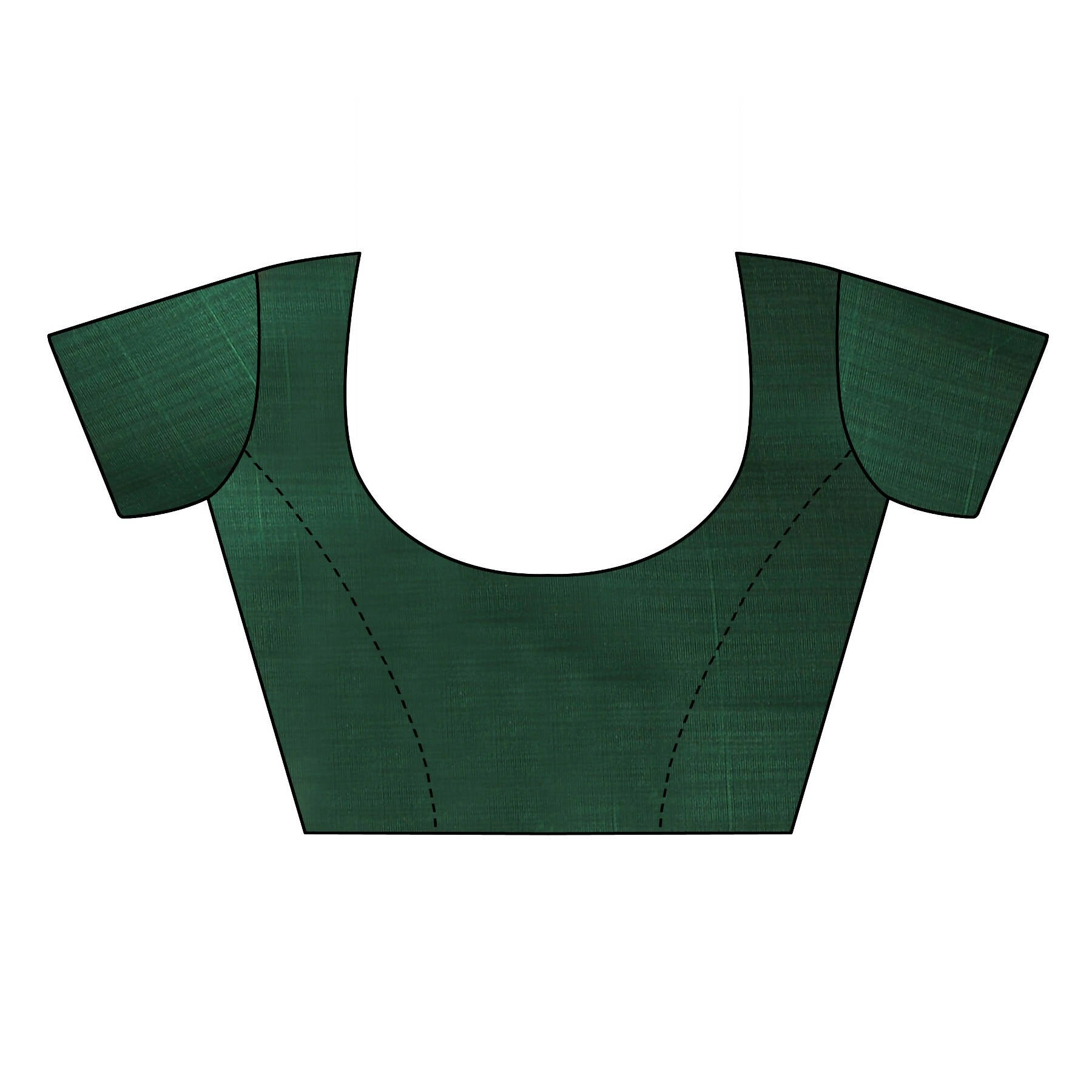 Vamika Weaving Banarasi Jacquard Green Saree | Grocsy