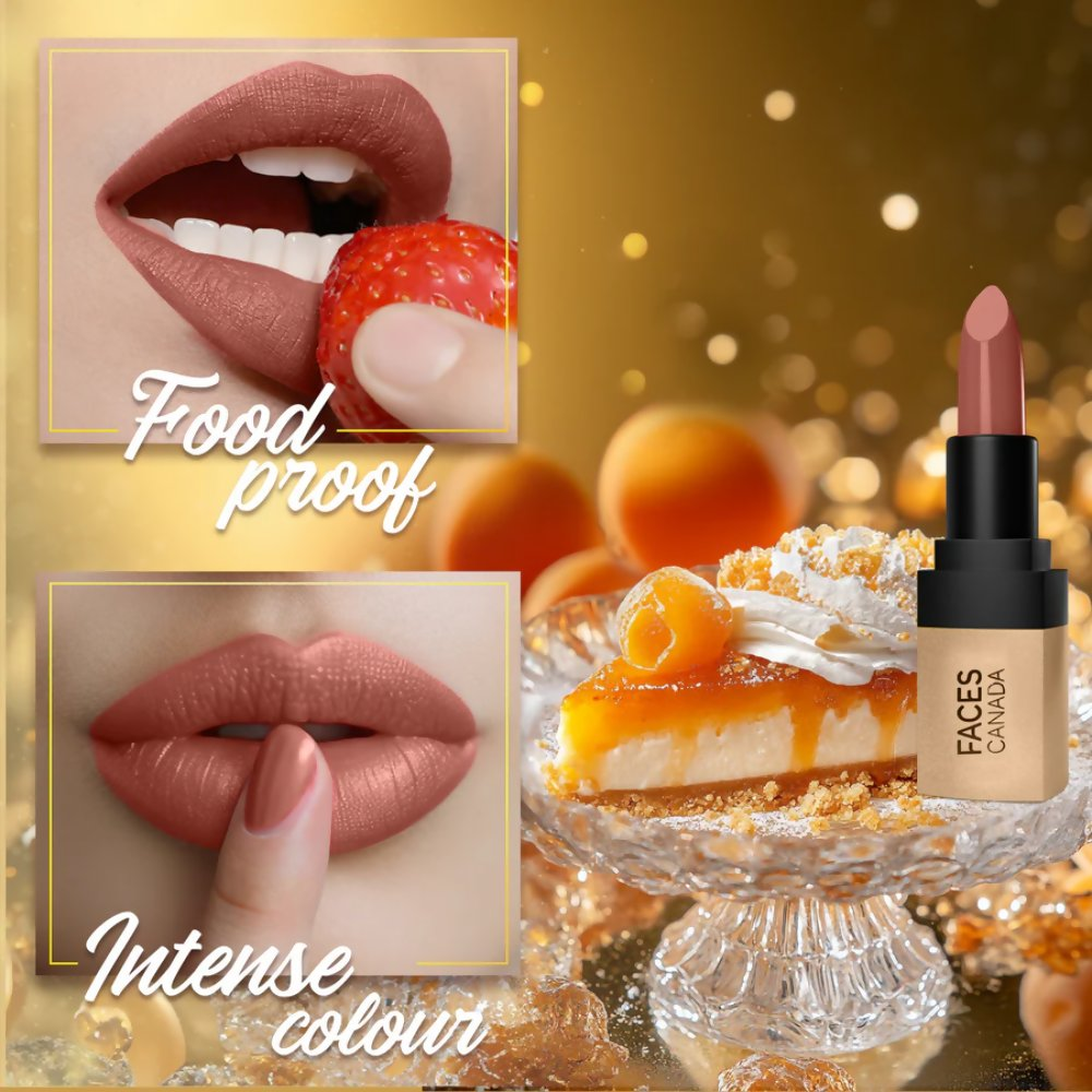 Faces Canada Comfy Matte Velvet Touch Lipstick - Apricot Jam 15 | Grocsy