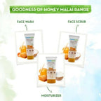 Mamaearth Honey Malai Face Wash For Nourishing Glow | Grocsy