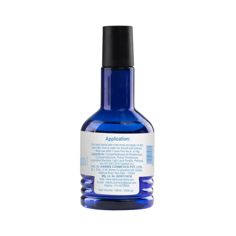 Habibs Hair Serum Dry Curly & Treated Hairs For Silky & Smooth Hair | Grocsy